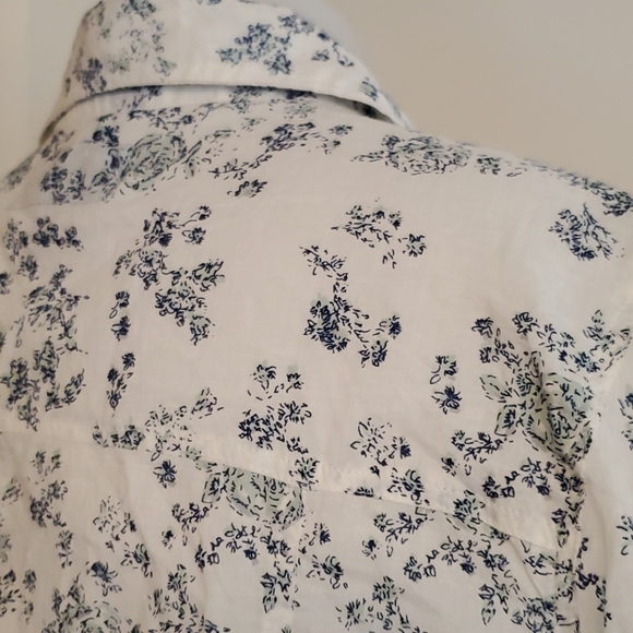 NWT Coupe light cotton floral shirt Medium Large - Picture 8 of 13